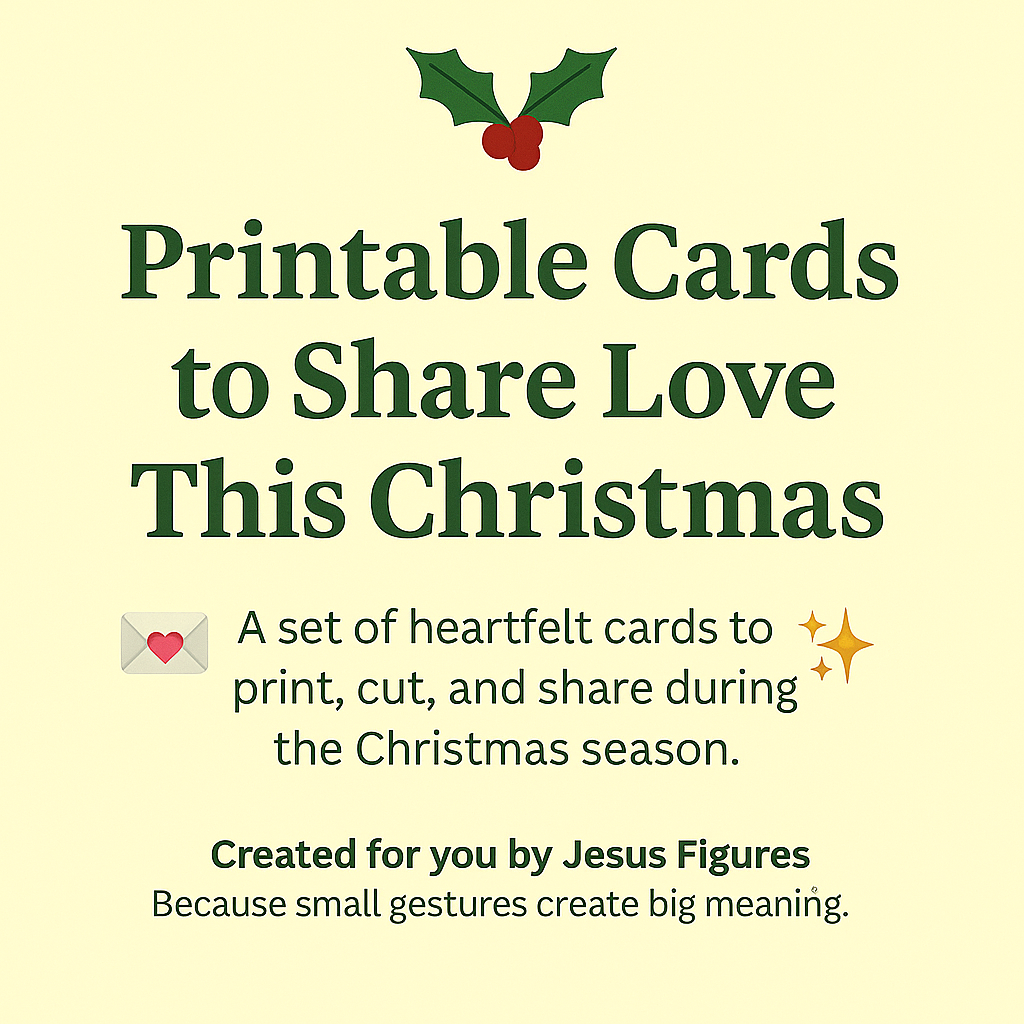 Printable Cards to Share Love This Christmas